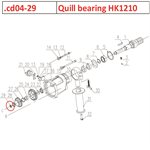 Quill bearing HK1210