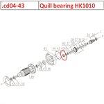 Quill bearing HK1010