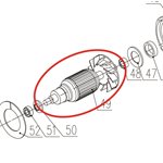 Armature assy (Rotor)