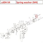 Spring washer (M4)