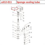 Sponge sealing tube