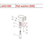 Flat washer (M6)