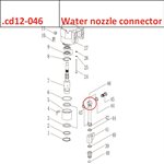 Water nozzle connector