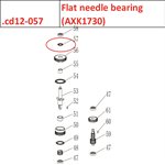 Flat needle bearing (AXK1730)