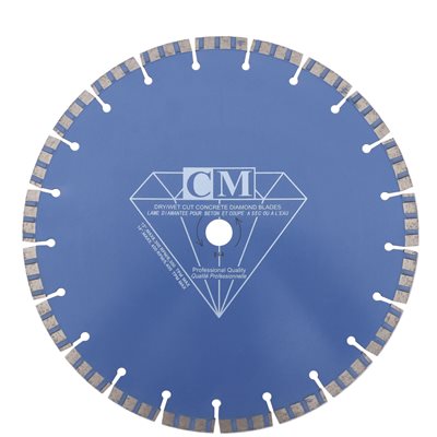 14" x 20mm / 1" diamond blade for Concrete - Pro Fast Cut qual