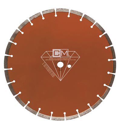14" x 20mm / 1" diamond blade for Concrete - Value+ quality
