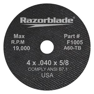 Abrasive blade for metal (T1)