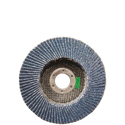 4.5" x 7 / 8" Flap Disc, Zirconia, Grit 120 (Type 29)