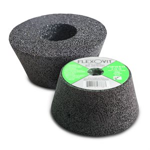 4" Cup Stone (2" high), 5 / 8-11, for concrete