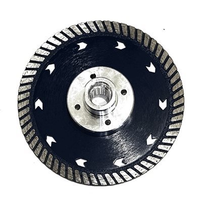 5" Flush Cut Turbo blade with 5 / 8-11 adapter