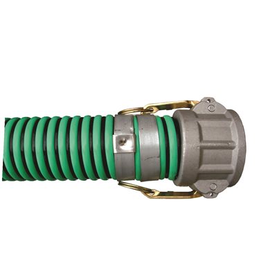 2" EPDM suction hose, 20', c / w Couple C & CNP