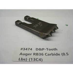 Carbide Pyramid Tipped teeth RB36 - PSD Auger bits