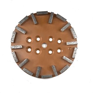 10'' Grinding Head with 20x segments of 40mm