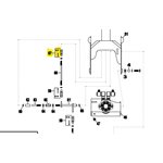1 / 4 X 5 / 16 CLEVIS ROD END (INCLUDED PIN-CLIP)  (HD99)