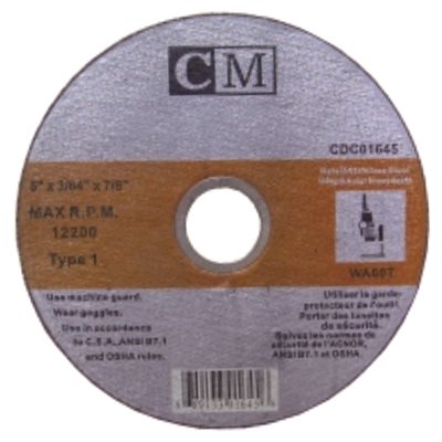 4.5" x 3 / 64" Abrasive Blade for Metal (type 1)