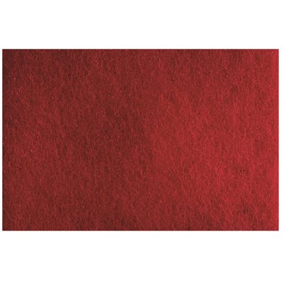 12" x 18" Floor pad "Thick" Red