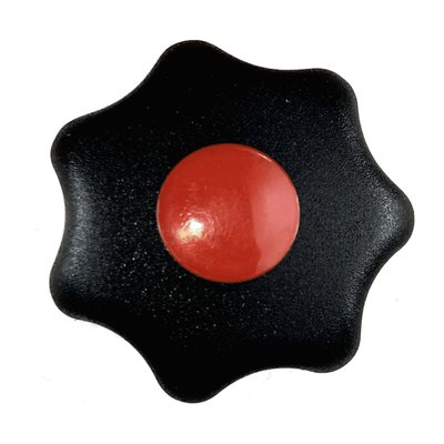 KNOB (RED-BLACK) (552)