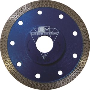 10" x 1-5 / 8" Turbo Diamond blade for porcelain