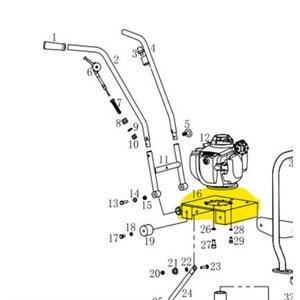 Engine mounting rack (vs25)