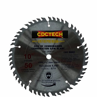 10"-5 / 8 Wood Cutting Blade, 50 Teeth-professional